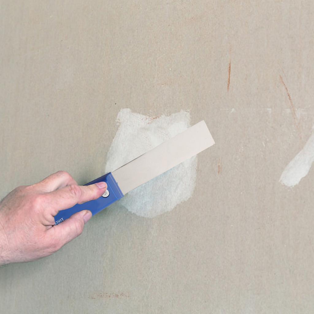 For DIY Projects 11.42*8.66*0.79 In Drywall Tools 7pcs Scraper Set For Drywall Ergonomic Scraper Carbon Steel Construction