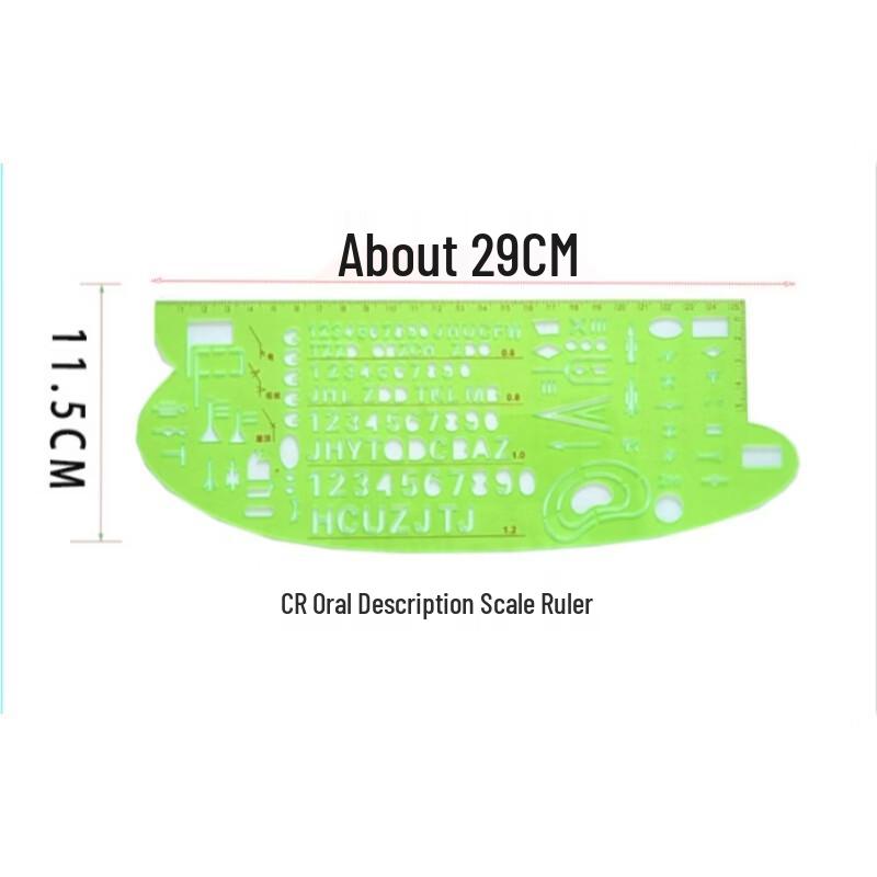 Tactical Mapping Ruler Set