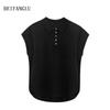 Northern Deer Women's 100% Wool Polo Collar Knit Top with Drop Shoulder Sleeves