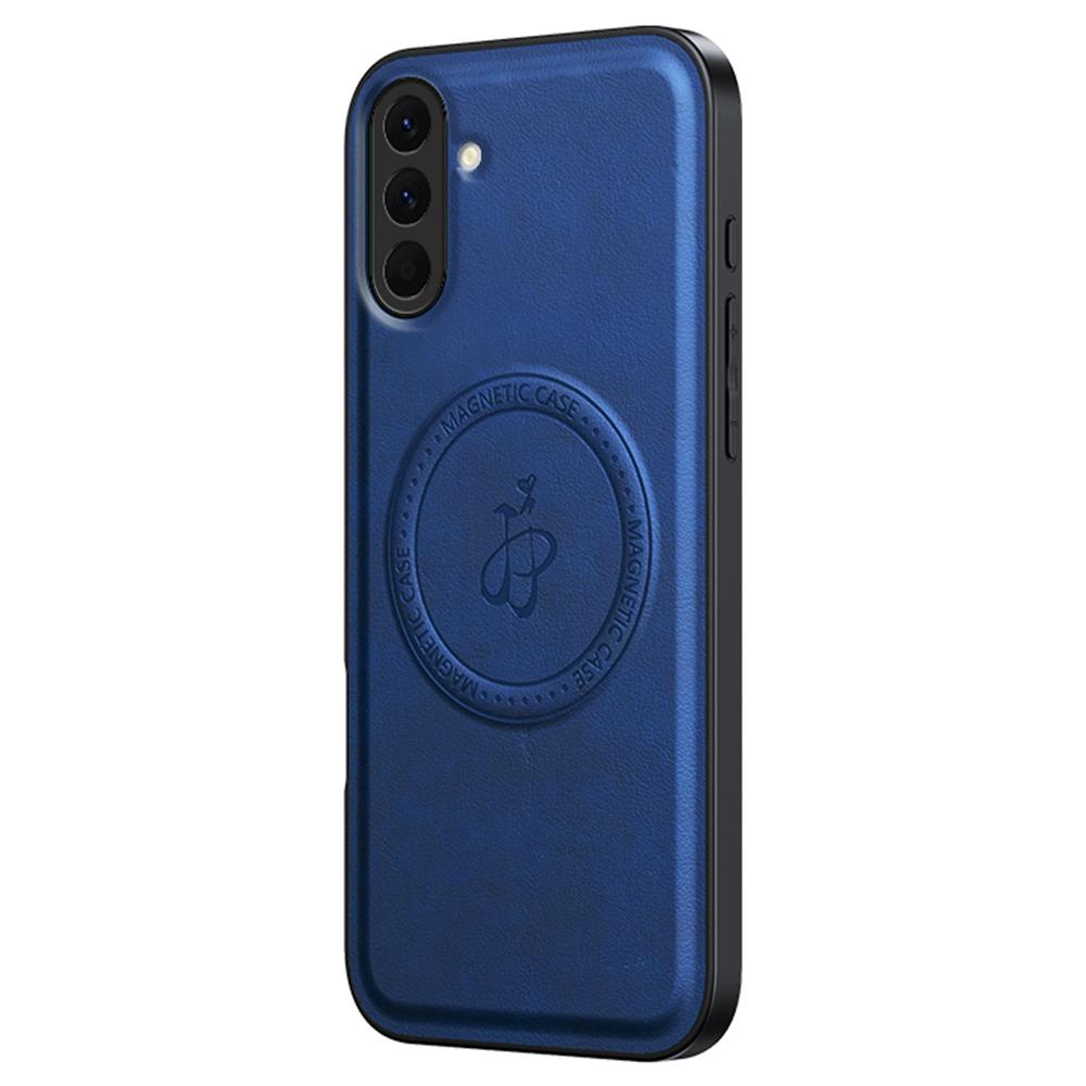 

For Samsung Galaxy A36 5G Magnetic Case PU + TPU + PC Phone Back Cover Drop Resistant E