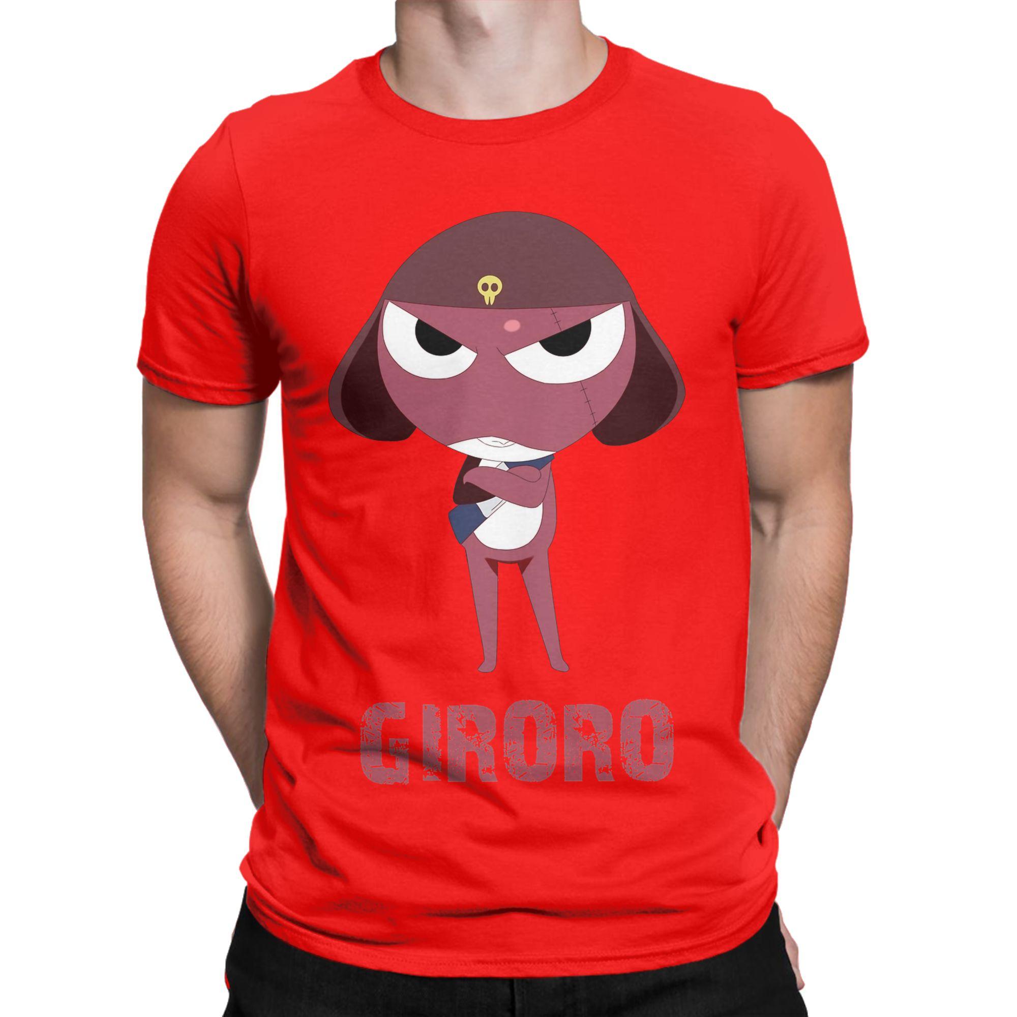 

Sgt Frog Keroro Corporal Giroro Reporting Men Womens T Shirt Tee Shirt Short Sleeve TShirt 100 Cotton New Arrival Clothes S