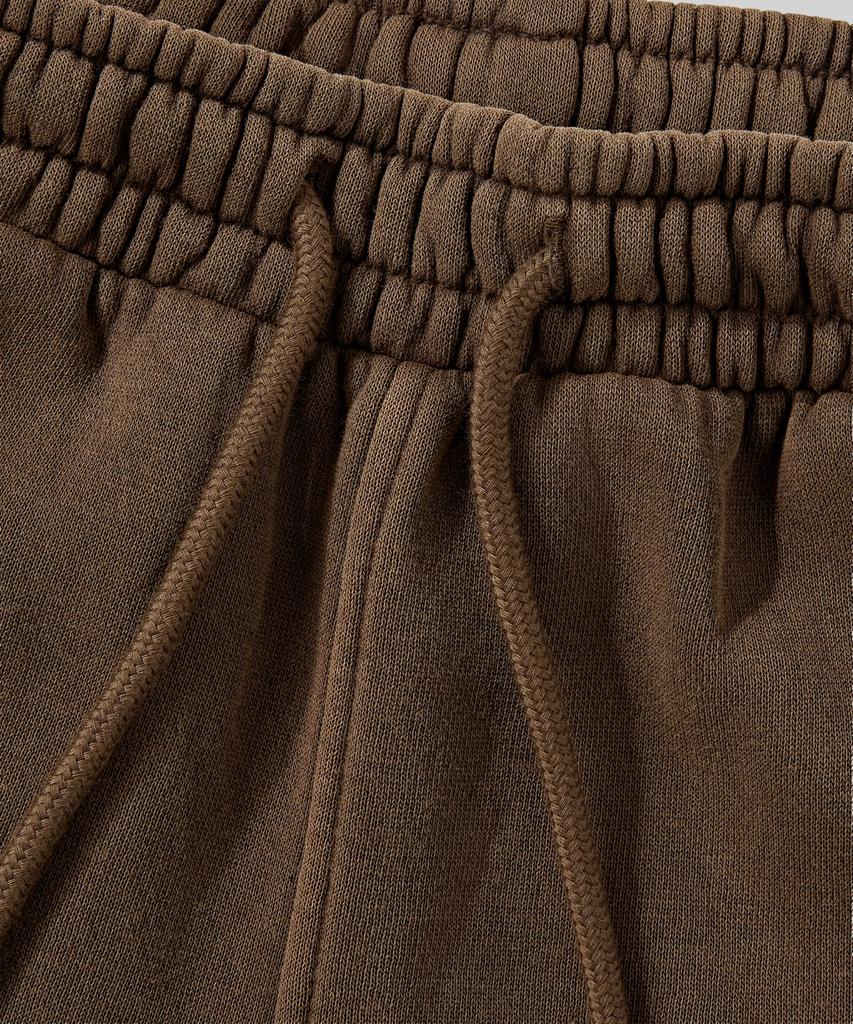 Beodeonteu (Fleece-Lined) Basic Wide Sweatpants [Mocha]