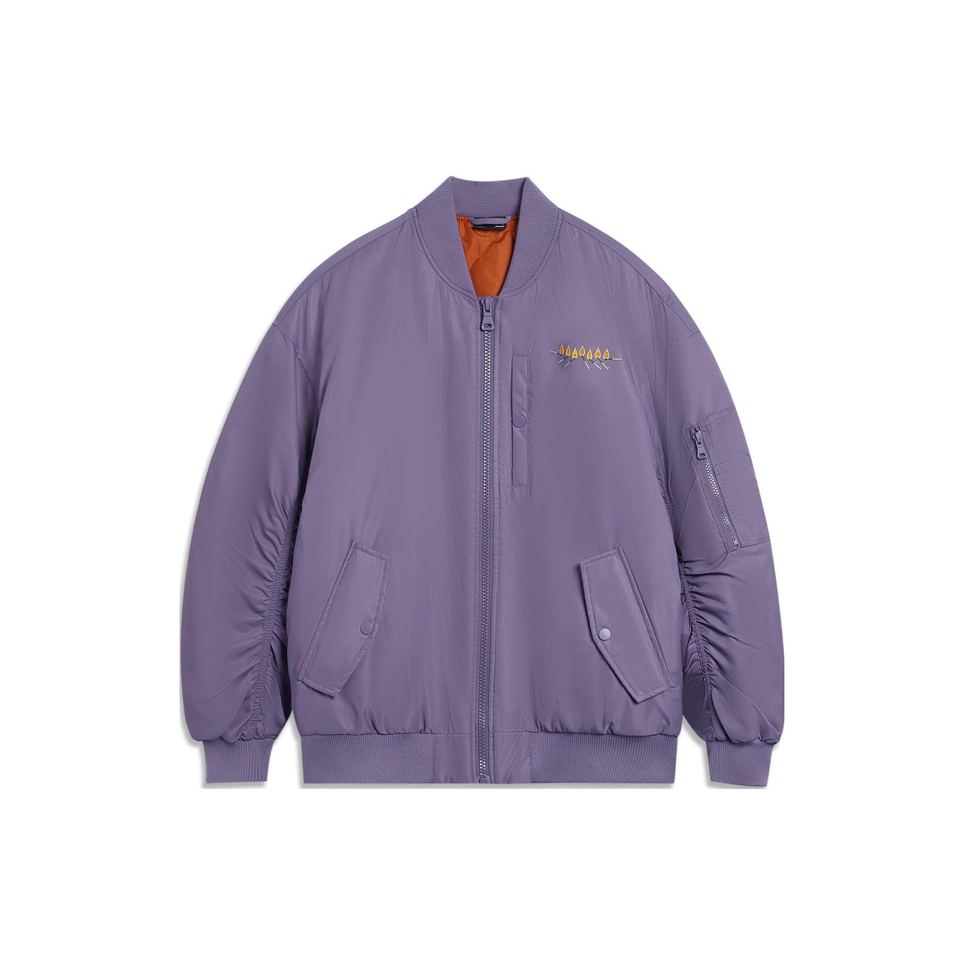 Куртка из коллекции Li Ning Phil Hackett Collaboration Мужская Темно-кристально-фиолетовая AJDT629-4 L
