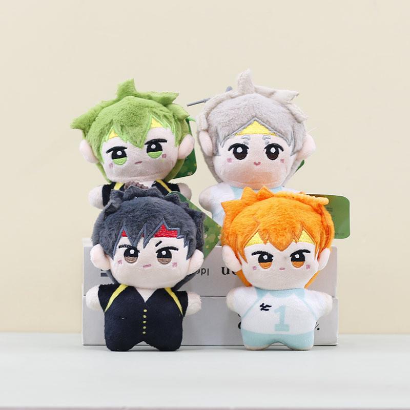 Haikyuu Pendant Cotton Doll Keychain Cartoon Plush Toy Stuffed Gifts Doll