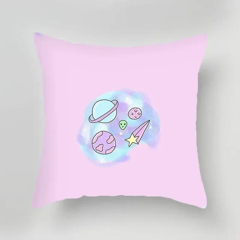 Cute Creative Fruit Print Pattern Car Living Room Sofa Cushion Cover Luxury Home Decor Pillow Cover