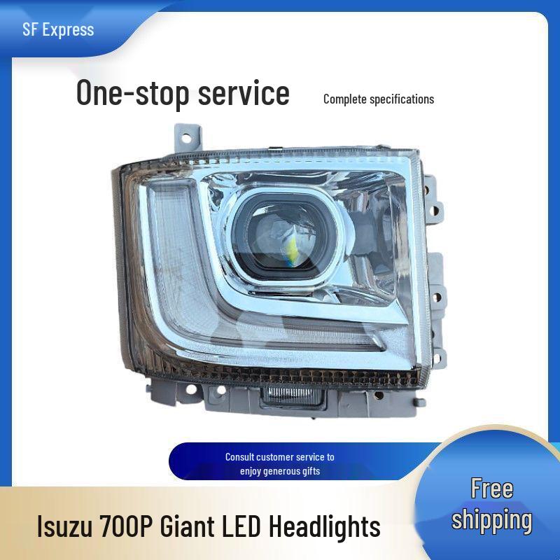 Isuzu 700p Juker Full LED Headlight with DRL, Sequential Turn Signals, Dual Projector Left