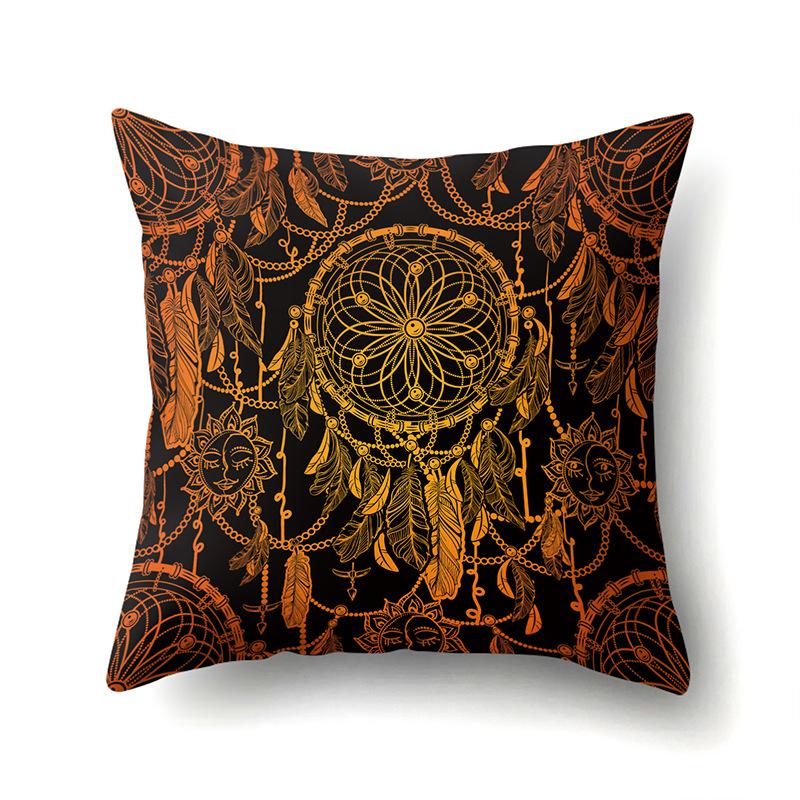Dreamcatcher Boho Polyester Pillowcase Car Decoration Home Print Bedside Sofa Pillowcase