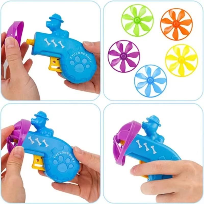 Cat Interactive Toy Fun And Interactive Durable Cat Toy For Play And Fetch Flying Disc Gun Cat Exercise Toy Highly Recommended