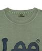 LEE Big Twitch Logo Dyed Long Sleeve T-Shirt Pigment Green