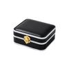 PU Leather Lockable Jewelry Box Lockable Jewelry Storage Case Portable Jewelry Case  Girls