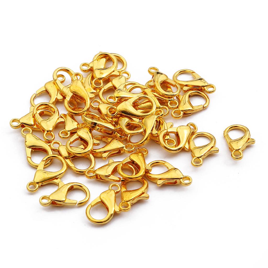 10-21mm 10 teile/los Hohe Qualität Beliebte Mode Karabiner Haken Legierung Für DIY Halskette Armband Schmuck Machen Schmuck erkenntnisse Kette Handmade