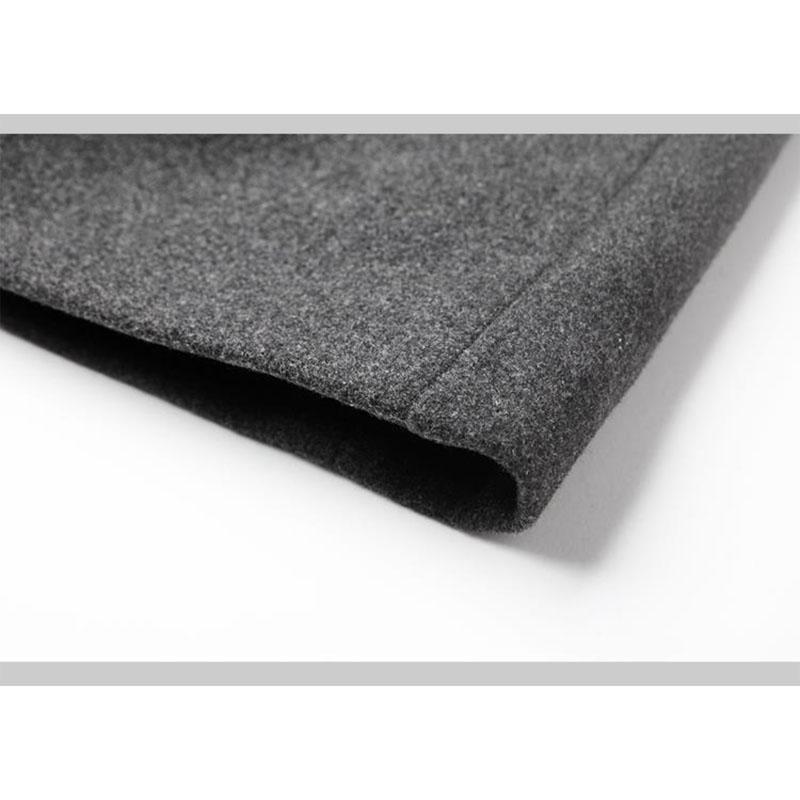 Autumn and Winter Woolen Men's Coats Casual Slim Woolen Windbreakers Mid-length Woolen Men's Clothing