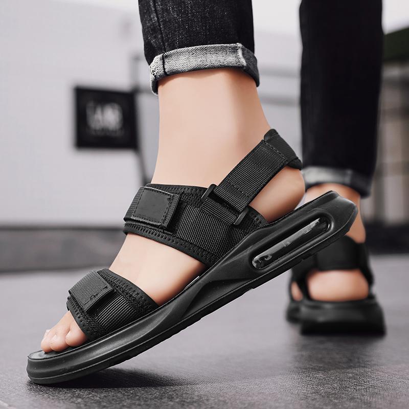 Summer Sandals Business Casual Men Cushion Slippers 2024 New Arrival Fashion Brand Design Non-slip Outdoor Beach Shoes