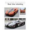 1/24 Koenigsegg One1 Alloy Model Samochodu Zabawka Diecast z Dźwiękiem i Światłem Pull Back Symulacja Skala Model Samochodu Zabawka dla Chłopca Prezent Urodzinowy