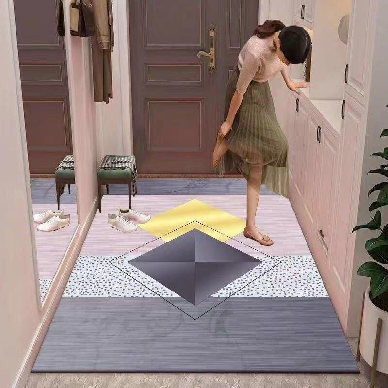 Entrance Door Mat Floor Mat Living Room Coffee Table Entrance Hall Bathroom Absorbent Pad