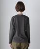AVIREX L/S FADE WASH MA-1 POCKET women's S 410 charcoal 783-4230605