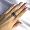 Серебряное кольцо с натуральным рубином 4.443ct (2057758) 6.77 гр. 925 пробы