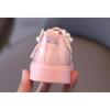 Little Girls Fashion Princess Pearl Leather Casual Low Top Flat Shoes