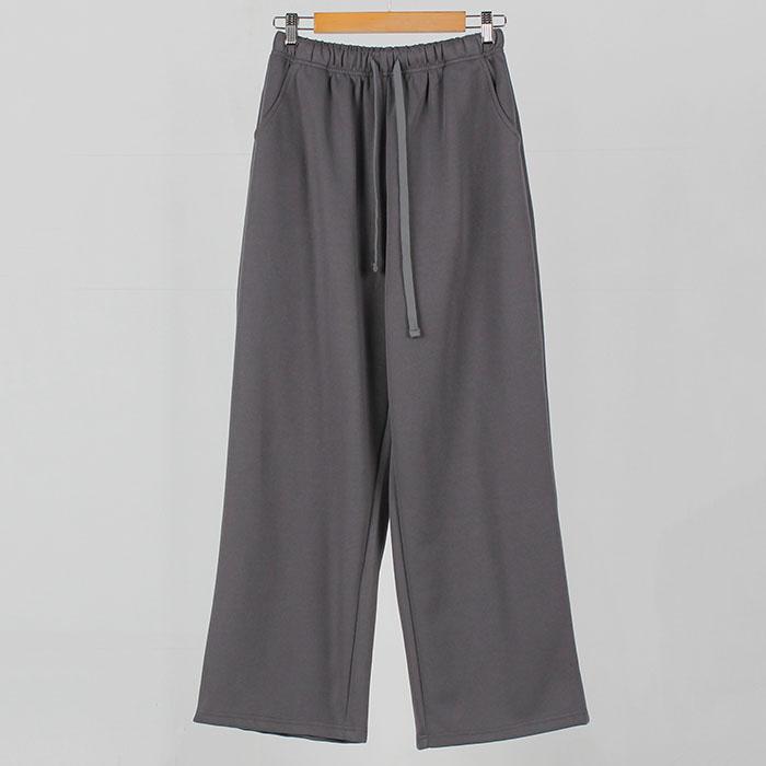 Ppaeppae Custom 2-Length Elastic Drawstring Wide Training Sweatpants 4 Colors (Short / Long 2 Types)