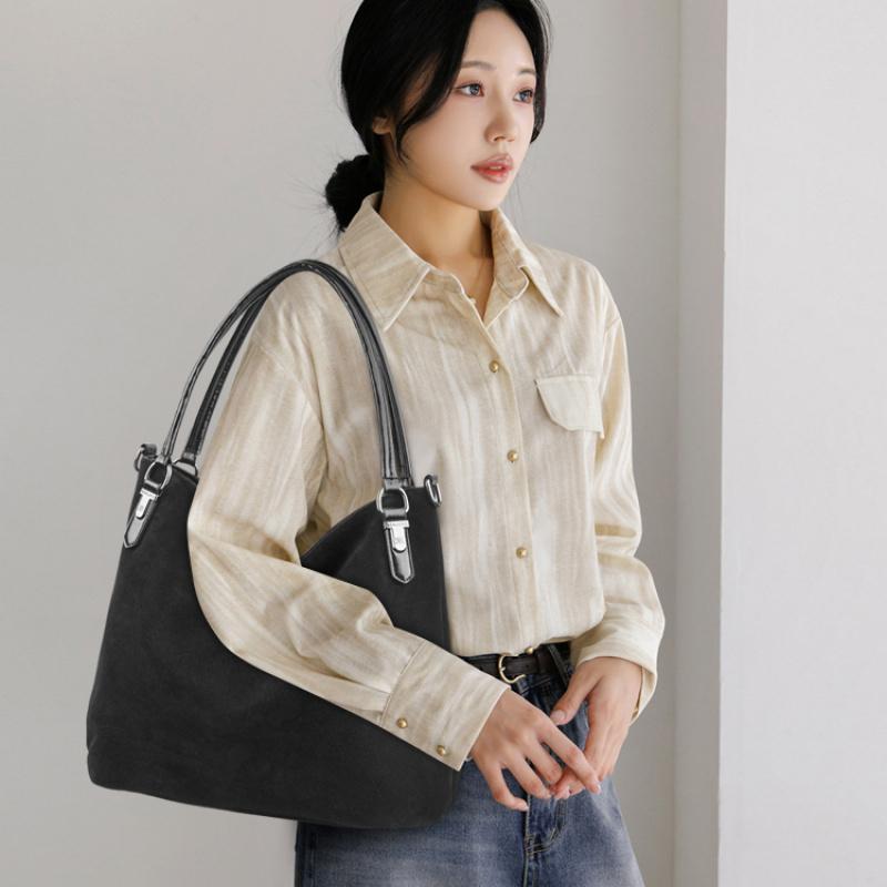 Zipper Solid Color High Capacity PU Leather Shoulder Bag 2026 Spring Hot Sale Crossbody Bags For Women Simple Fashion Tote Bolsas Femininas Handbag