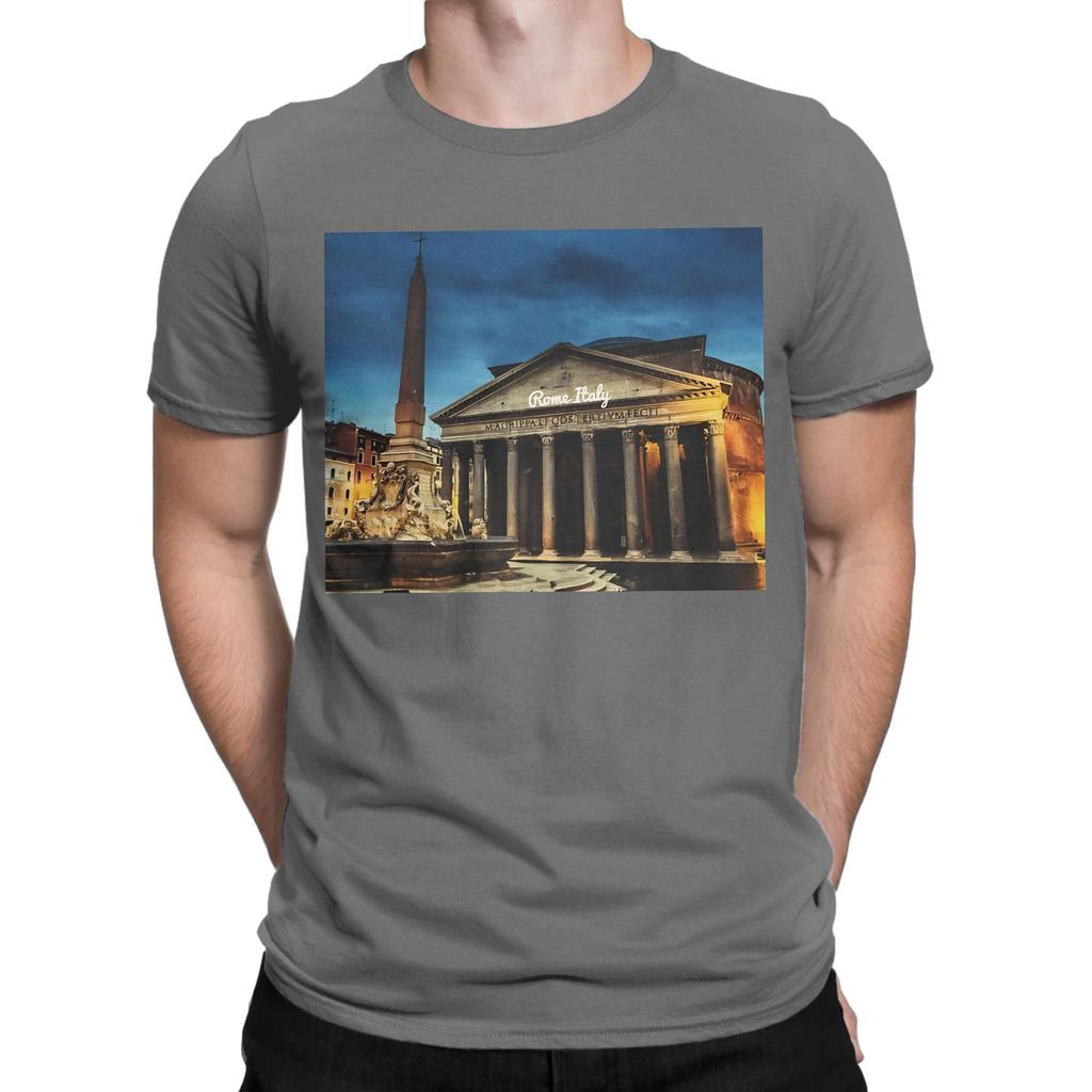 Rome Italy Impressive Pantheon Novelty 100 Cotton Tshirt Pantheon Tops Tees For Unisex