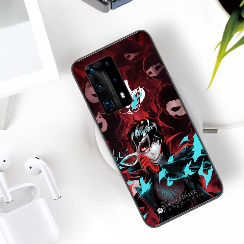 

Persona 5 Take Your Heart Мягкий Прозрачный Чехол для Телефона Для Huawei P30 Lite P10 P20 P40 P50 Pro Mate 40 Pro 30 20 10 Lite Чехол Силиконовый Huawei P30
