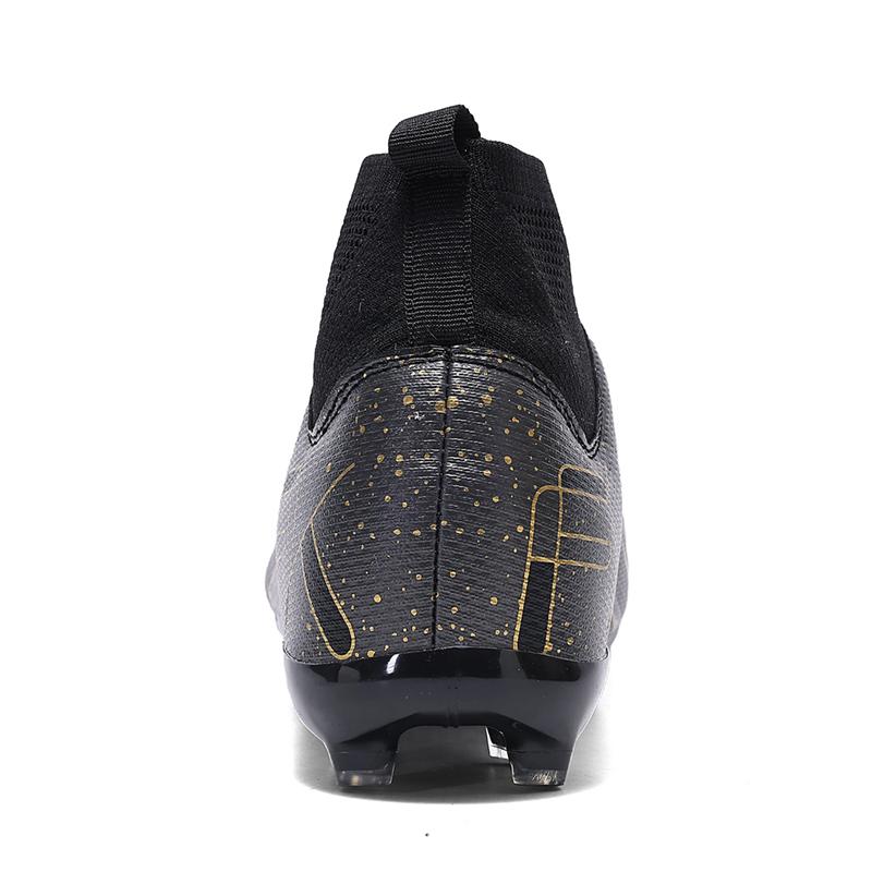 34-46 Pantofi de fotbal cu vârf lung pentru bărbați, de dimensiuni mari, joase, anti-alunecare, rezistente la uzură, gazon artificial TPR, pantofi de fotbal cu vârf lung pentru copii