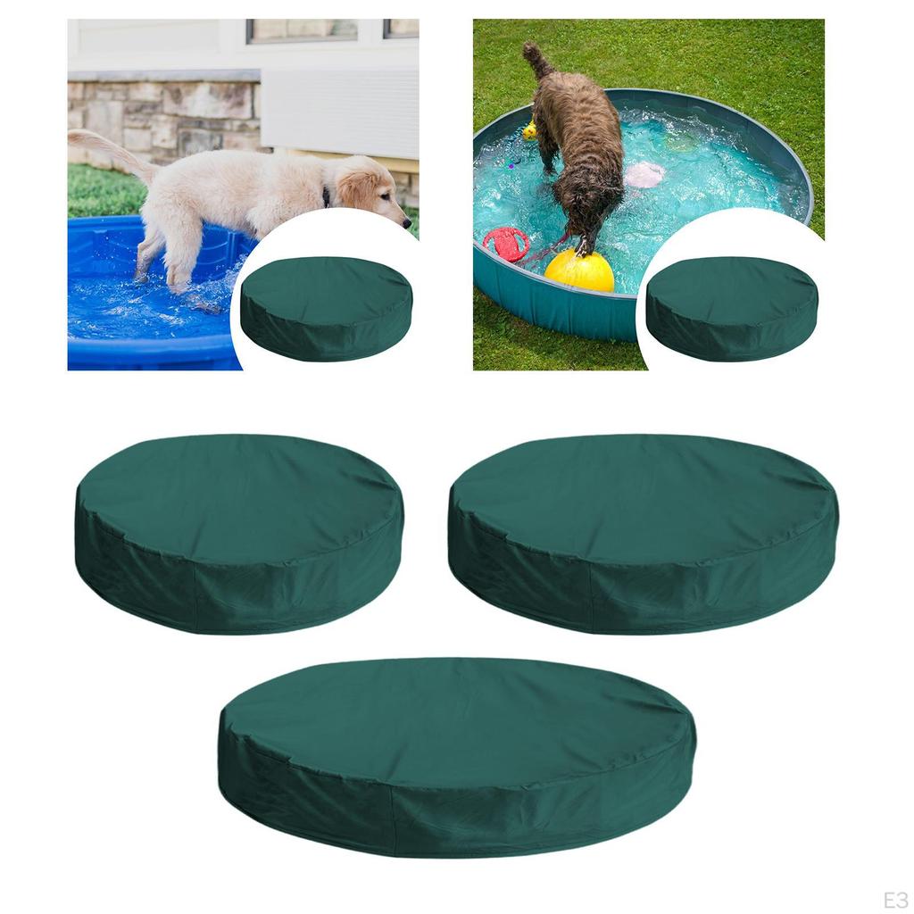 Children's Pool Cover with Adjustable Drawstring for Easy Use And Leaf Protection
