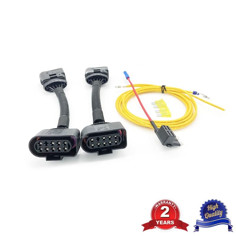 Kabelbaumstecker für VW Transporter T5 Scheinwerferumbau T5.1 T6 Facelift Adapterkabelbaum Upgrade