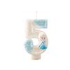Charming Cartoon Princess Number Candles 0-9 for Christmas Decorations