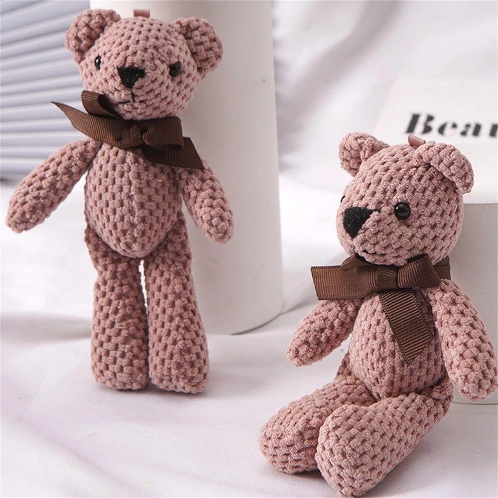 Pendant Plush Pendant Toy Decorations Bear Stuffed Toys Soft Toys Stuffed Animals Bear Plush Toy