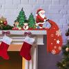 Christmas Wooden Ornament Christmas Party Decoration Xmas Santa Claus Snowman Pendants Navidad Natal New Year Gift 2026