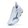 Mizuno Unisexové tenisky Wave Momentum 3 Bílá Předzvěst Modrá Bel-Air-Modrá V1GA231297