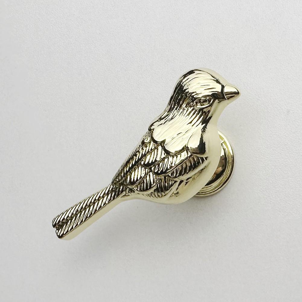 Bird Shaped Handle Drawer Pulls Zinc Alloy Knobs Everyday Use