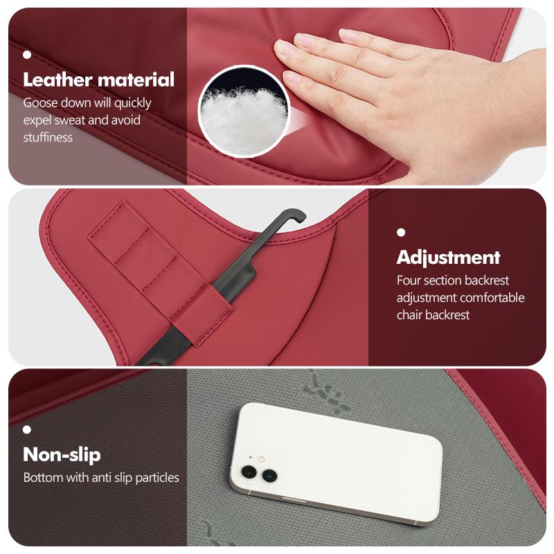 UNYDV1 For Volkswagen VW Car Interior Velvet Cushion Four Seasons Backrest Seat Cover Mk6 CC B5 B6 B7 Golf 4 5 6 7 Scirocco Sagitar