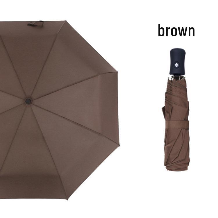 Large Windproof Automatic Folding Umbrella with Custom Logo