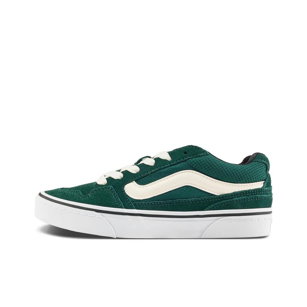 Vans Caldrone American Retro Fashion Low-Top Skate Shoes Women sneaker Green VN0007P9EME