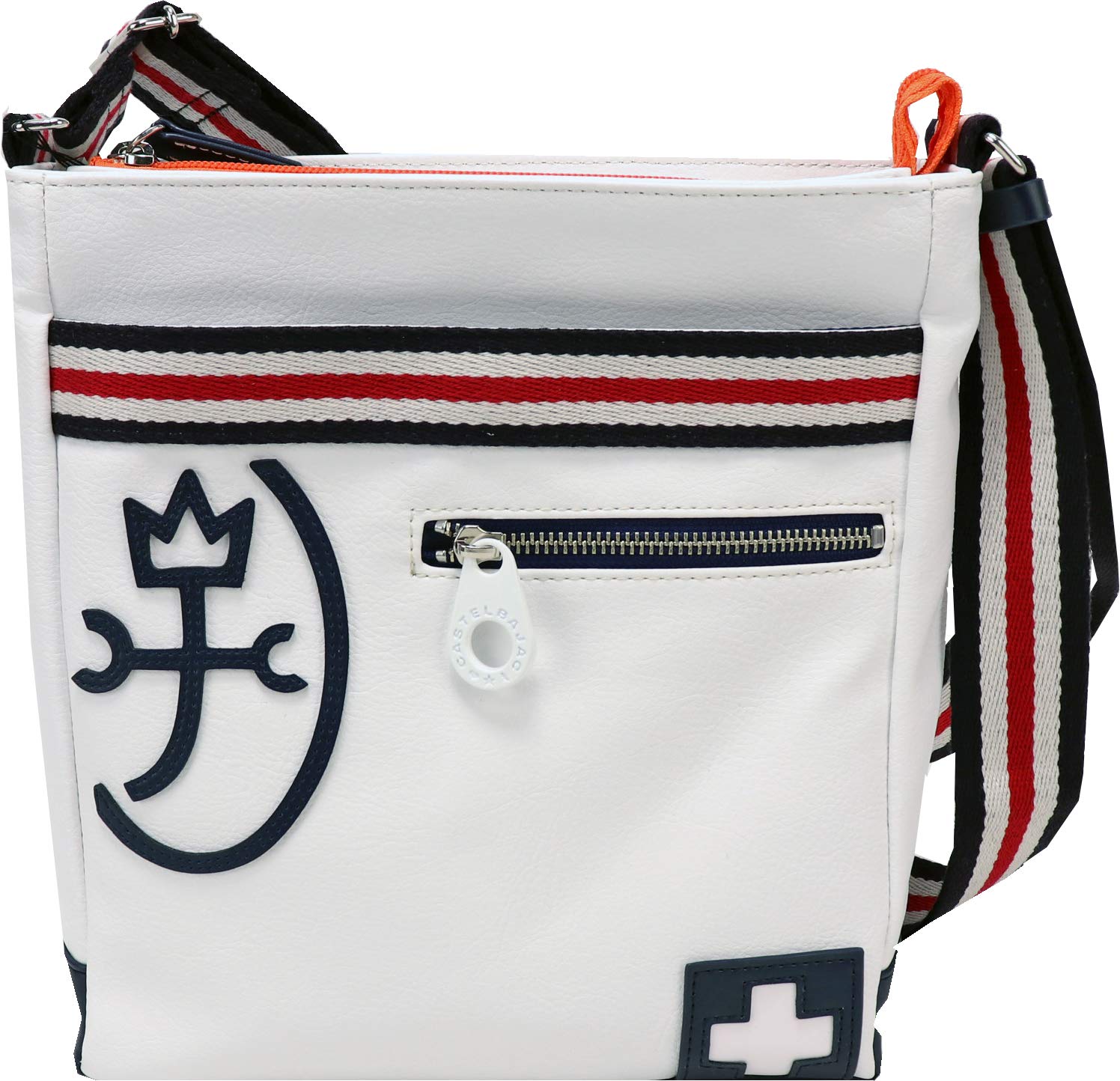 

Castelbajac CASTEL-59114 CASTEL-05914 Pensee Shoulder Bag (3. White (31) White)