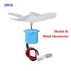 1 Stück Mikro-Windturbinen-Generator Hydraulischer Wasser-Generator Wasser für Wechselstrom Wasser Lehre DIY-Kit Test