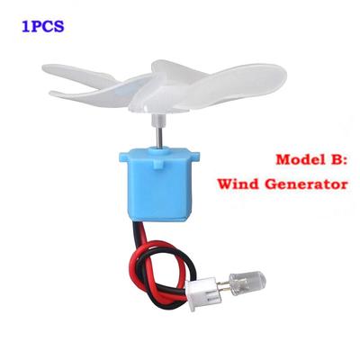 1 Stück Mikro-Windturbinen-Generator Hydraulischer Wasser-Generator Wasser für Wechselstrom Wasser Lehre DIY-Kit Test