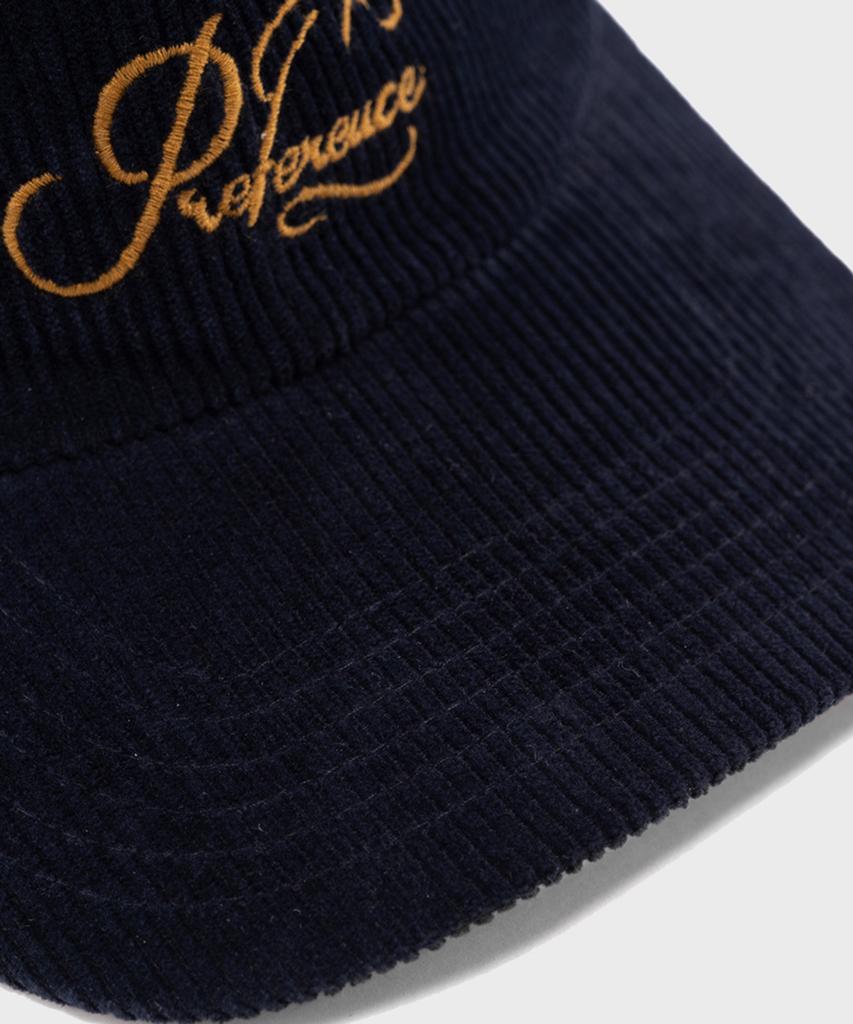 PREF Navy Corduroy Preference 6 Pannel Cap