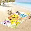 Pokémon Print Beach Towel, Large Soft Quick Dry Towel for Beach Camping Swimming