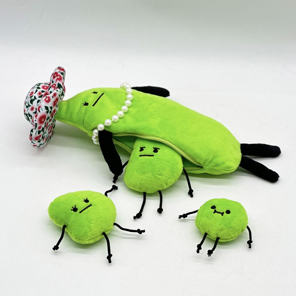 Edamame Secret Staycation Family Plush Toy Doll Is Cute Holiday Gift Children
