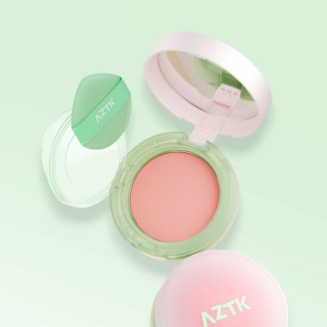 

AZTK - Мягкие кремовые румяна - 8 цветов C01 Apricot Peach - 4g