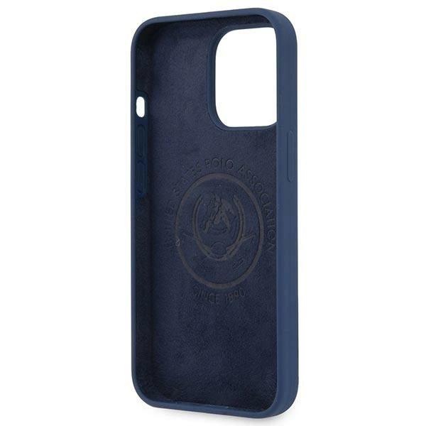 Us Polo Ushcp13Xsfgv Iphone 13 Pro Max 6.7 Navy Blue/Navy Silicone Collection