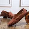 Men Loafers Shoes Summer Autumn Slip-On Casual Driving Shoes Men'S Flats Genuine Leather Male Footwear Moccasins Big Size 38-47