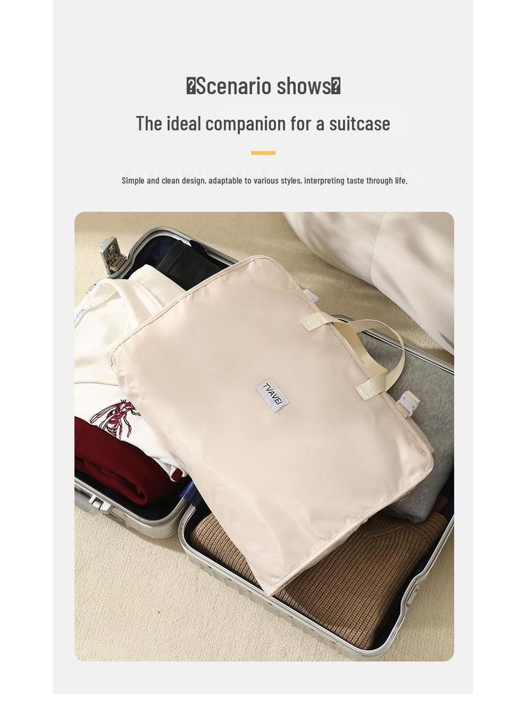 7-in-1 Travel Organizer: Multifunctional Hanging and Divided Compartment Bag