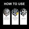 Tire Polishing Wax Shiny Black Restores Paste Gloss Enhances Tire Appearance Preventing Oxidative Cracking Aging Maintenance