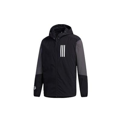 Sports Logo Fitted Jacket Men Jackets Black GL5626