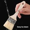 Basting Brush with Wooden Handle Heat Resistant Kitchen Oil Brush for BBQ Sauce Pastry Spreader for Pancakes